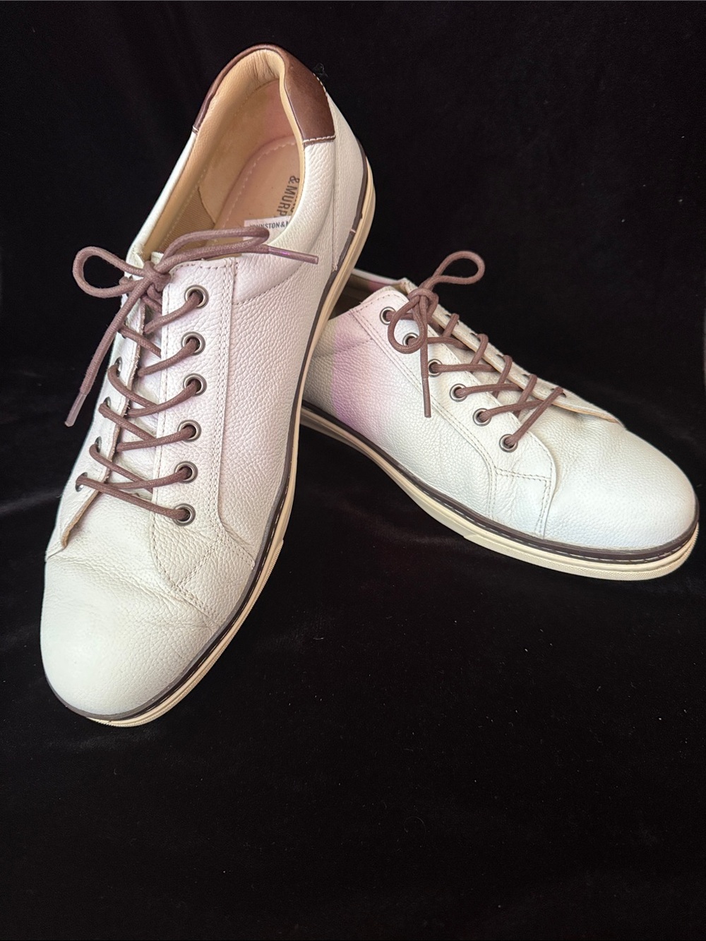 JOHNSON & MURPHY Leather Sneakers